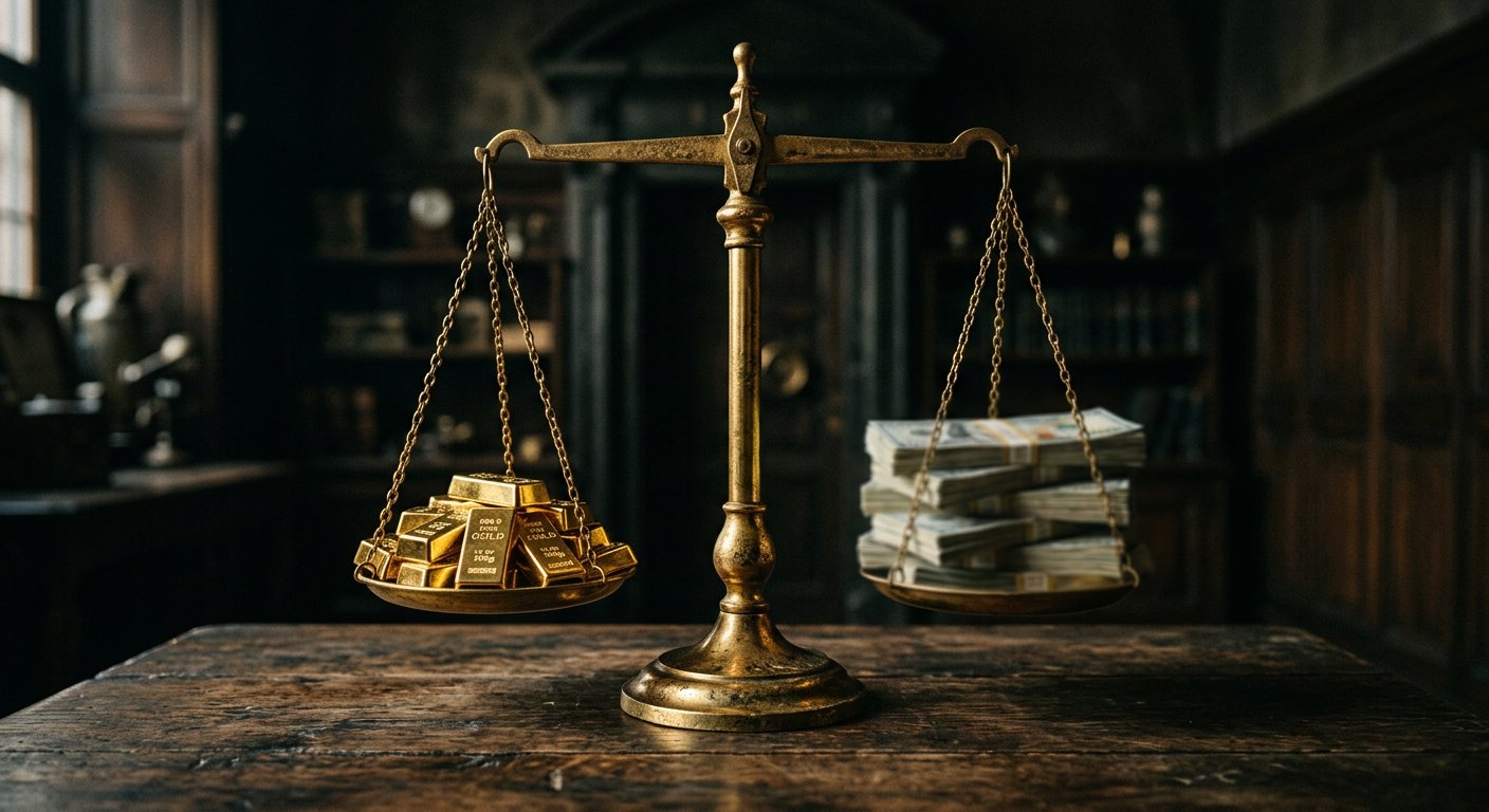 ترازوی طلا و دلار